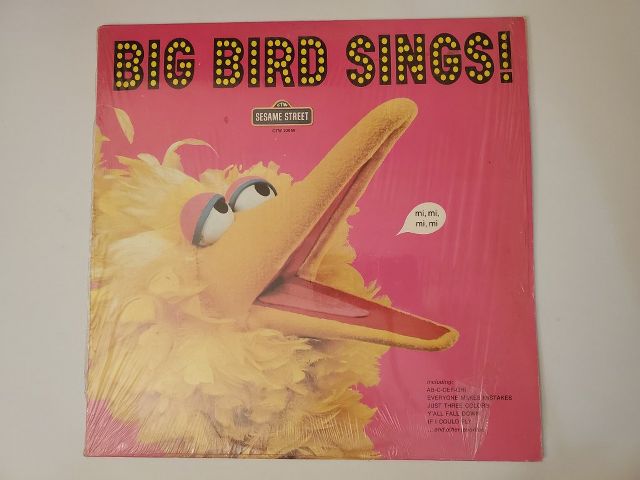 Big Bird Big Bird Sings! vinyl record