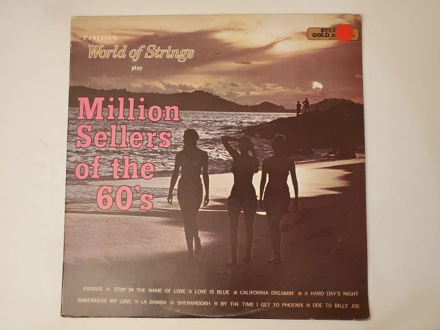 Carlini's World of Strings Million Sellers of the 60's vinyl record