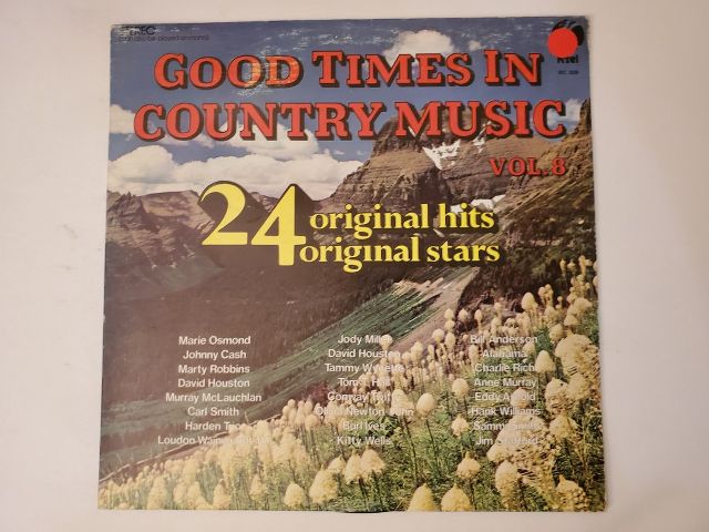 Various Artists Good Times in Country Music Vol. 8 vinyl record