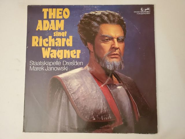 Theo Adam Theo Adam singt Richard Wagner vinyl record