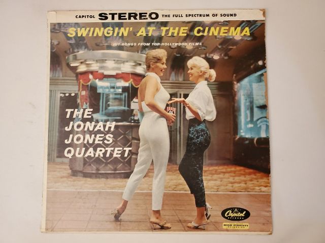 The Jonah Jones Quartet Swingin' at the Cinema vinyl record