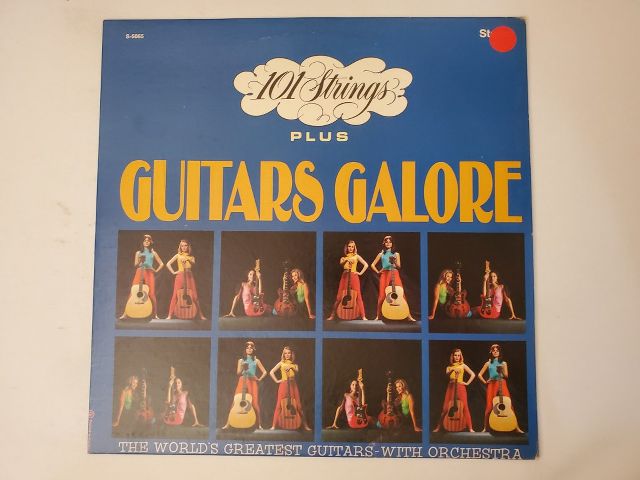 101 Strings Guitars Galore vinyl record