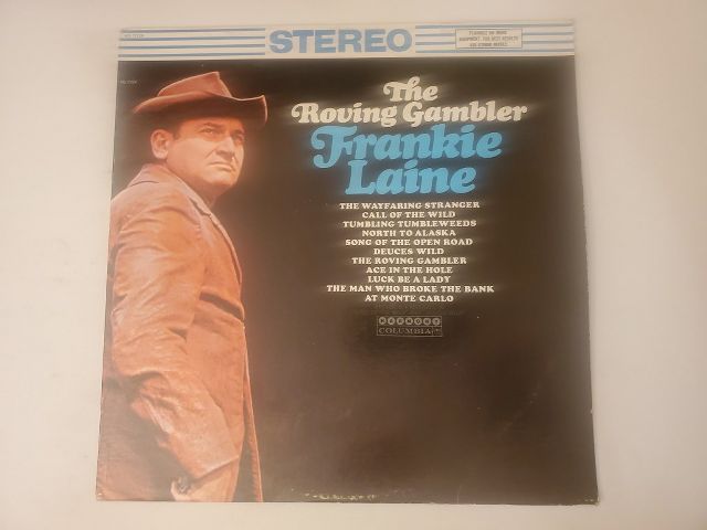 Frankie Laine The Roving Gambler vinyl record
