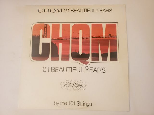 101 Strings CHQM 21 Beautiful Years vinyl record