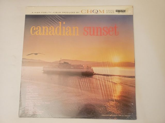 Various Artists Canadian Sunset vinyl record