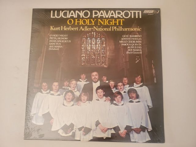 Luciano Pavarotti O Holy Night vinyl record