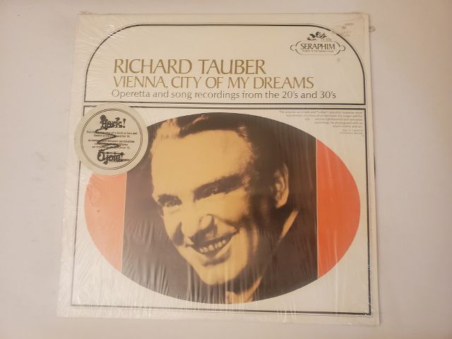 Richard Tauber Vienna, City of My Dreams vinyl record