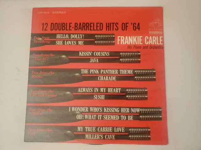 Frankie Carle 12 Double-Barreled Hits of '64 vinyl record