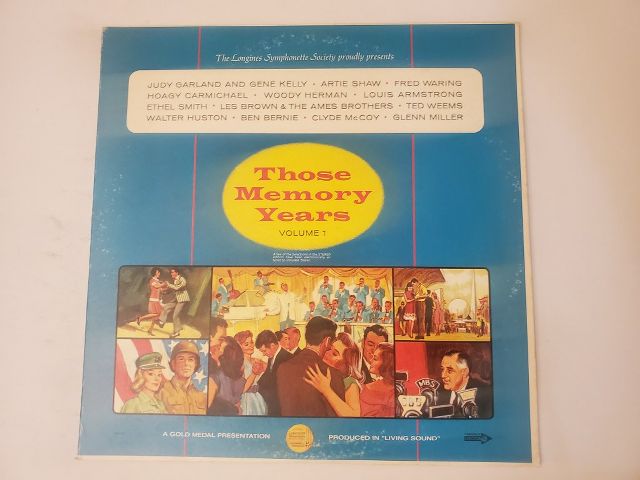 Various Artists Those Memory Years Volume 1 vinyl record