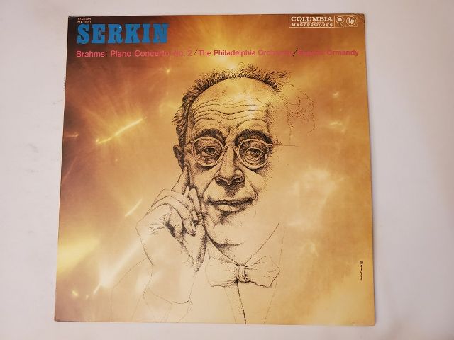 Rudolf Serkin Brahms Piano Concerto No. 2 vinyl record