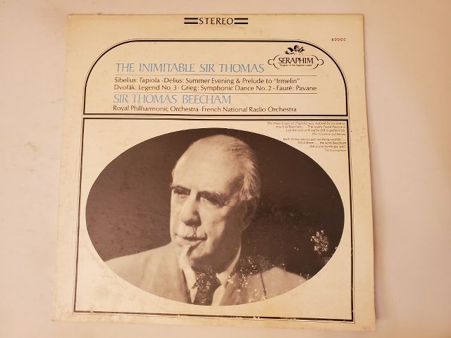 Sir Thomas Beecham The Inimitable Sir Thomas vinyl record