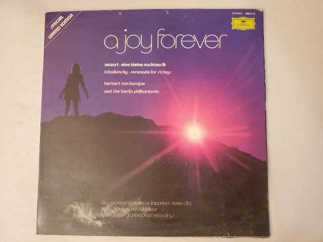 Herbert von Karajan and the Berlin Philharmonic A Joy Forever vinyl record