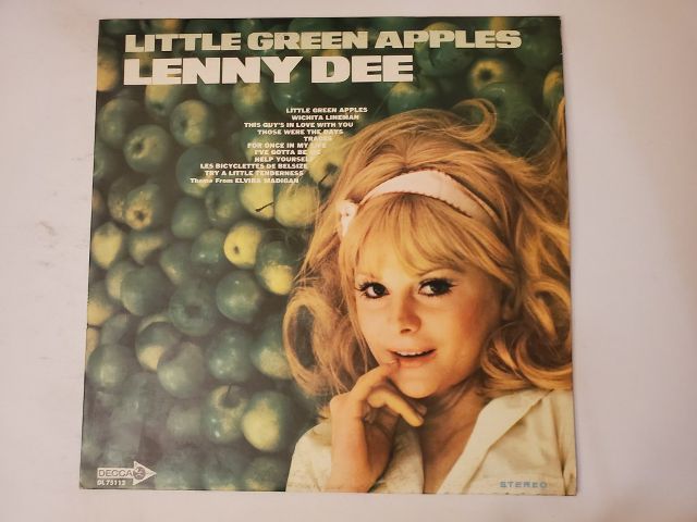 Lenny Dee Little Green Apples vinyl record