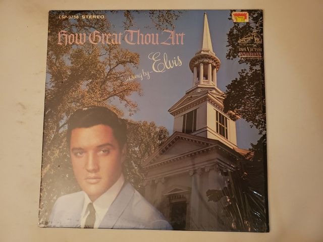Elvis Presley How Great Thou Art vinyl record