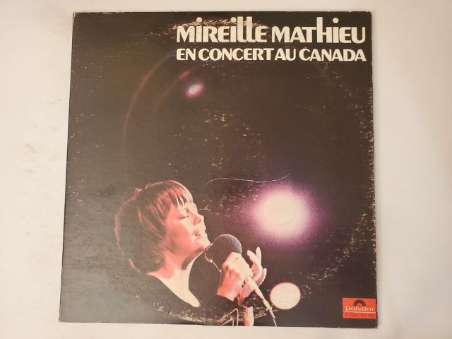 Mireille Mathieu En Concert au Canada vinyl record