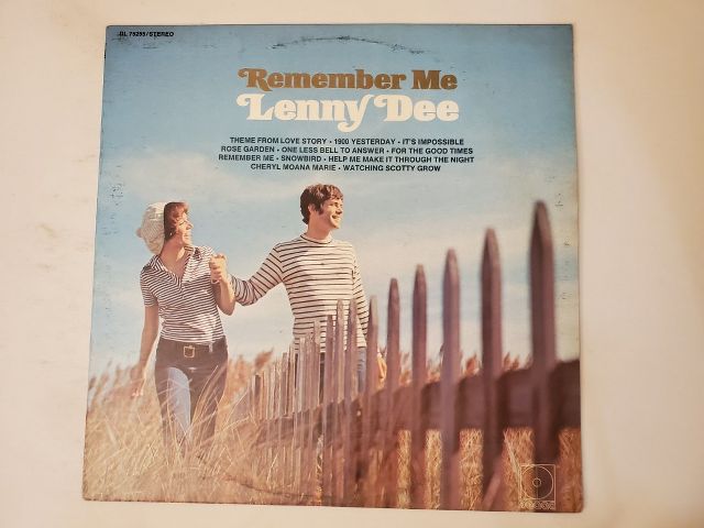 Lenny Dee Remember Me vinyl record