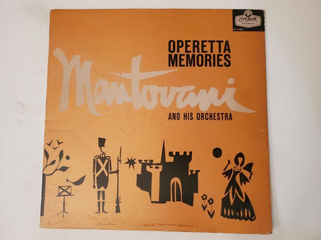 Mantovani and His Orchestra Operetta Memories vinyl record