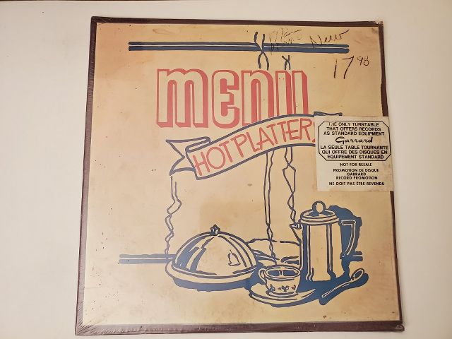 Unknown Menu: Hot Platter vinyl record