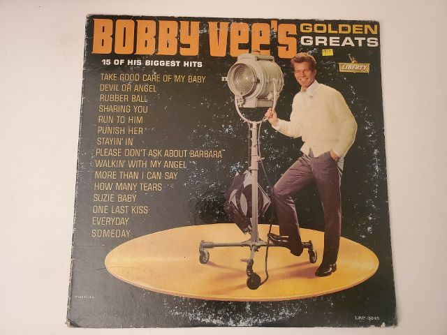Bobby Vee Bobby Vee's Golden Greats vinyl record