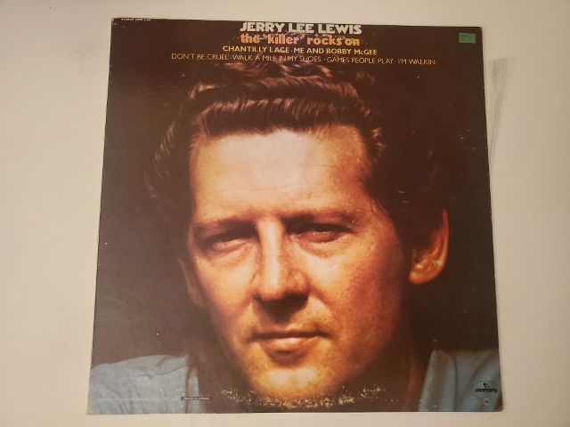 Jerry Lee Lewis The 'Killer' Rocks On vinyl record