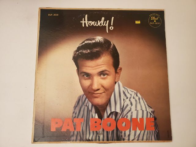 Pat Boone Howdy! vinyl record