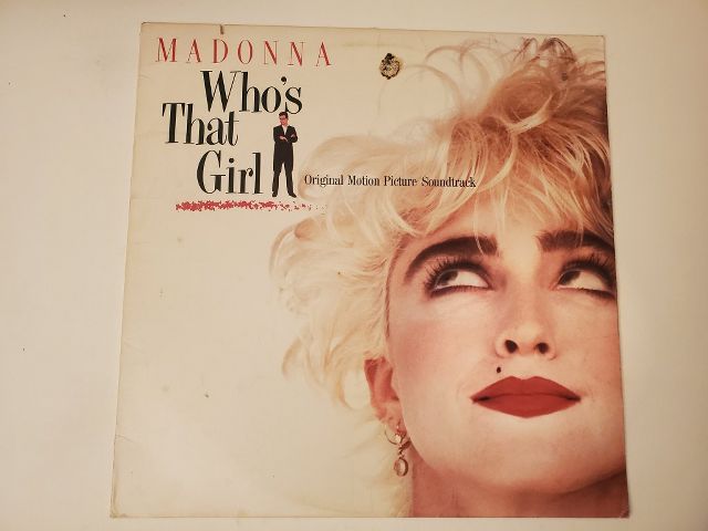 Madonna Who's That Girl vinyl record