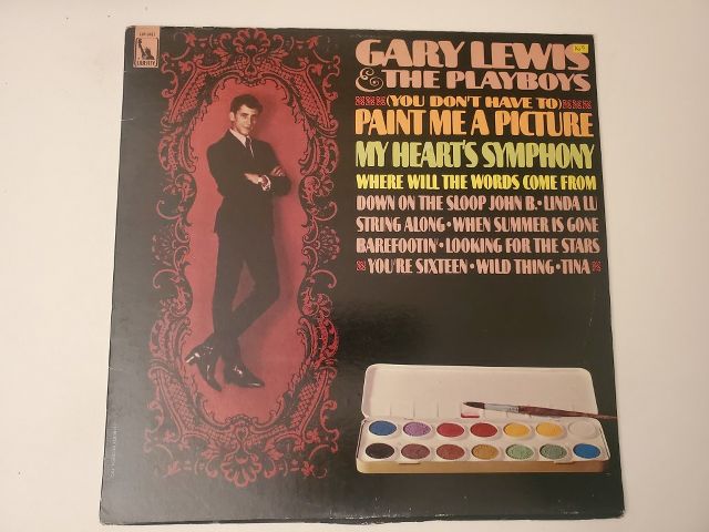 Gary Lewis & The Playboys (You Don't Have To) Paint Me A Picture vinyl record