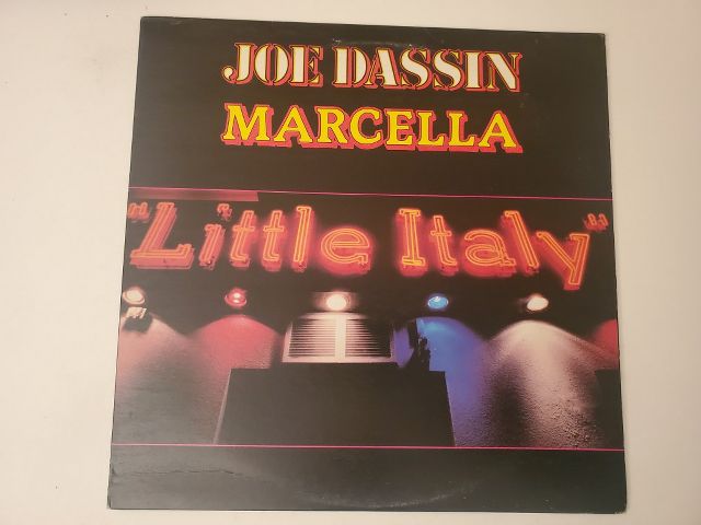 Joe Dassin Marcella vinyl record