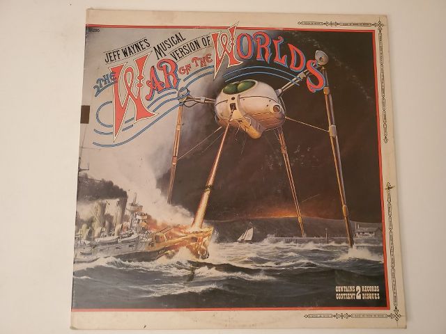 Jeff Wayne Jeff Wayne's Musical Version of The War of the Worlds vinyl record