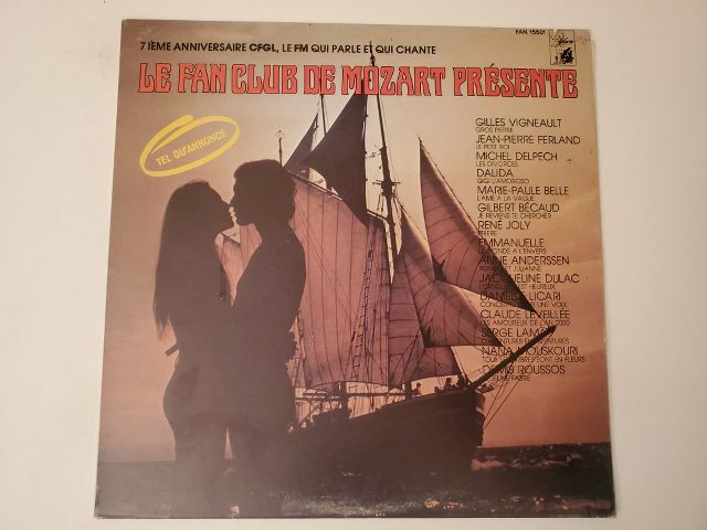 Various Artists Le Fan Club de Mozart Pr?sente vinyl record