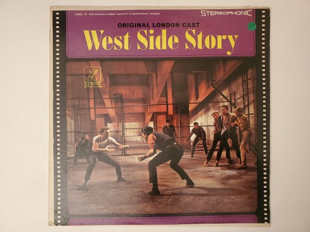 Original London Cast West Side Story vinyl record