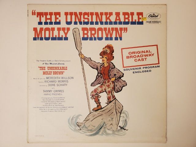 Original Broadway Cast The Unsinkable Molly Brown vinyl record