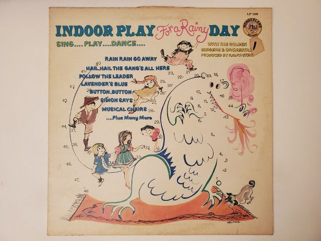 The Golden Singers & Orchestra Indoor Play for a Rainy Day vinyl record