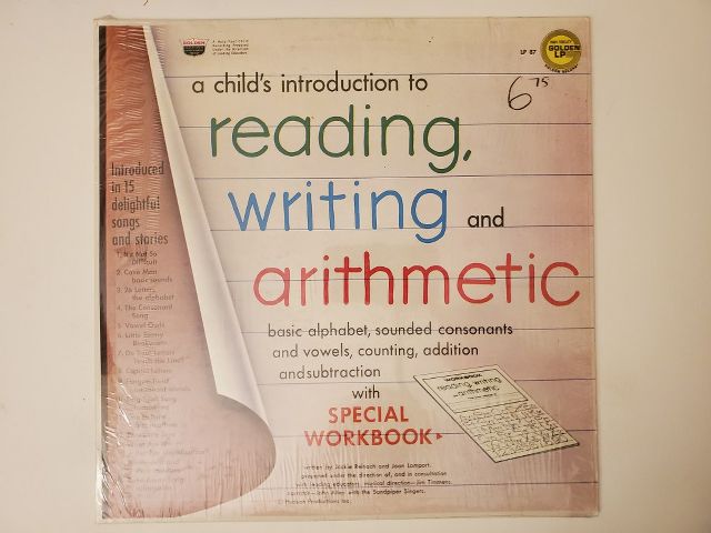 Sandpiper Singers A Child's Introduction to Reading, Writing and Arithmetic vinyl record