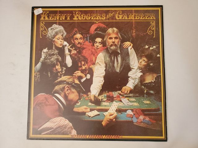 Kenny Rogers The Gambler vinyl record