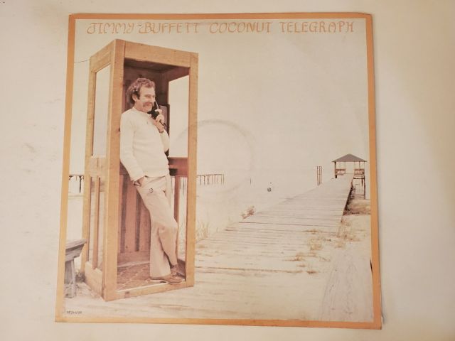 Jimmy Buffett Coconut Telegraph vinyl record