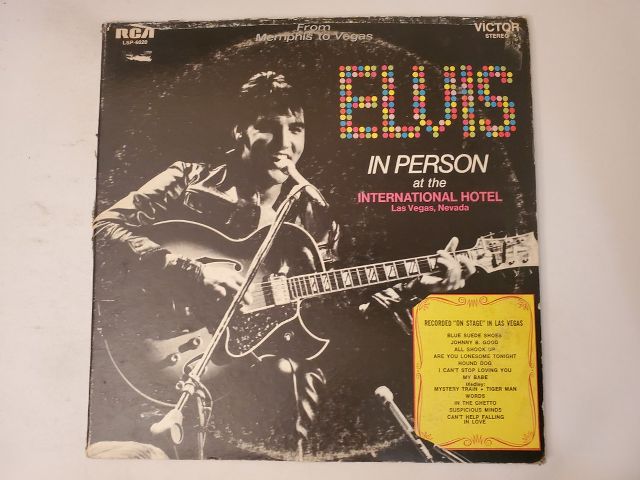 Elvis Presley From Memphis to Vegas / From Vegas to Memphis vinyl record
