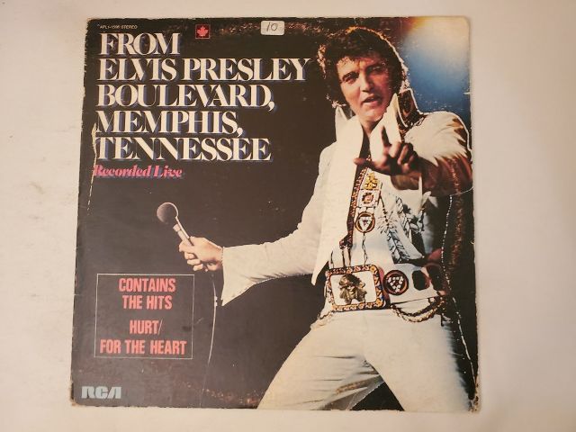 Elvis Presley From Elvis Presley Boulevard, Memphis, Tennessee vinyl record