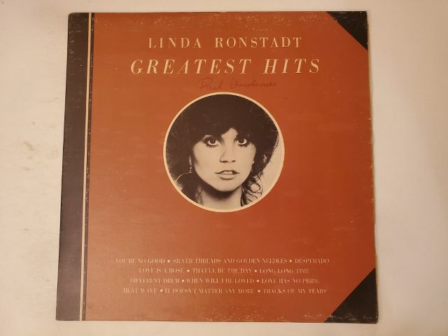 Linda Ronstadt Greatest Hits vinyl record