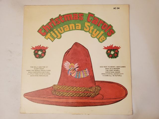 Unknown Christmas Carols Tijuana Style vinyl record