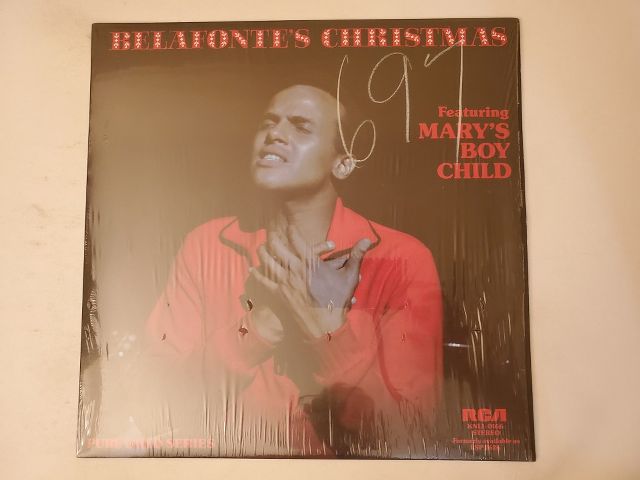 Harry Belafonte Belafonte's Christmas vinyl record