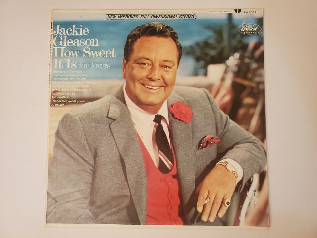 Jackie Gleason How Sweet It Is for Lovers vinyl record