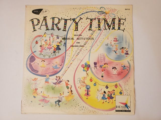 Design Records Party Time vinyl record