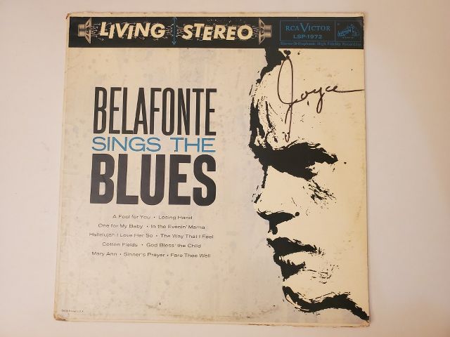 Harry Belafonte Belafonte Sings the Blues vinyl record