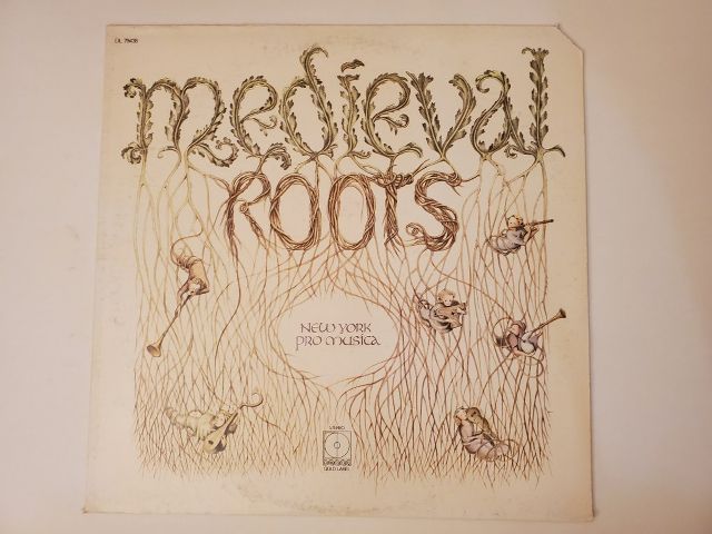 New York Pro Musica Medieval Roots vinyl record