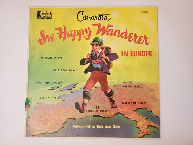 Camarata The Happy Wanderer vinyl record