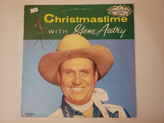 Gene Autry Christmastime with Gene Autry vinyl record