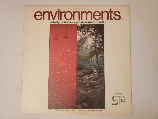 Syntonic Research Inc. Environments (Totally New Concepts in Sound - Disc 8) vinyl record