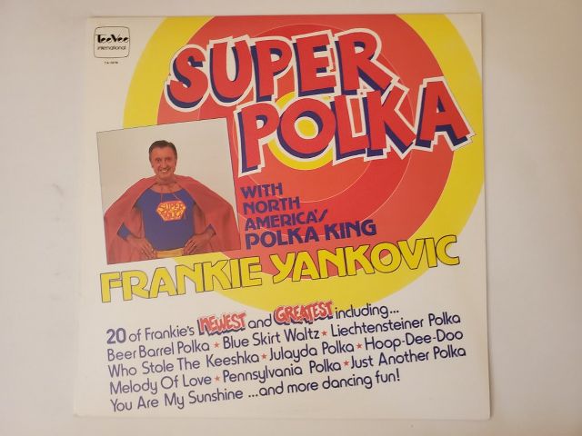 Frankie Yankovic Super Polka vinyl record