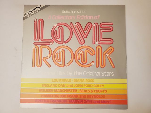 Various Artists Love Rock vinyl record